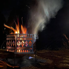 画像をギャラリービューアに読み込む, 組立式焚火台「Dian」(ディアン)/【黒皮鉄】