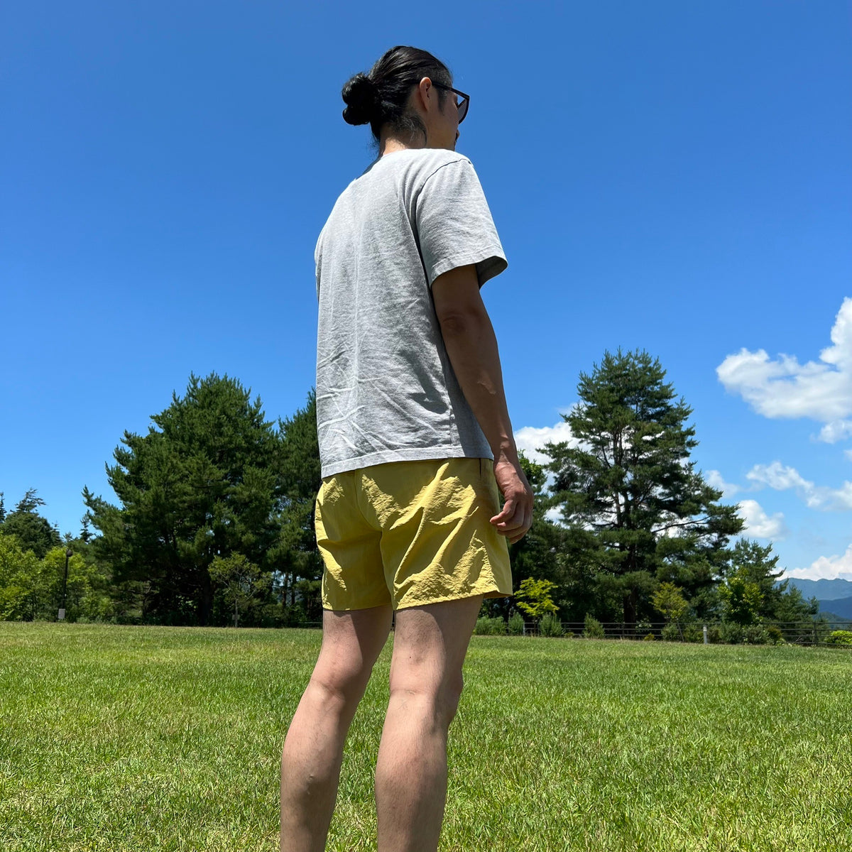 GRINDLODGE グラインドロッヂ　ハーフパンツ　ナイロンショーツ　イエロー Amazon | [Jammin'out] ハーフパンツ バーサタイルナイロン
