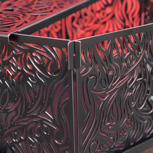 画像をギャラリービューアに読み込む, 組立式焚火台「Shinobi」(シノビ)/【黒皮鉄】