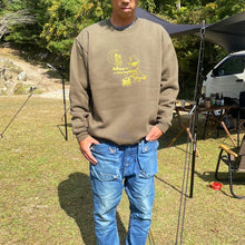 画像をギャラリービューアに読み込む, chi-bee × RobSnow 10oz TCクルーネックスウェット