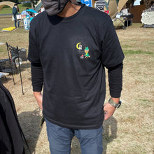 画像をギャラリービューアに読み込む, chi-bee × RobSnow 6.2oz プレミアム Tシャツ【ブラック】