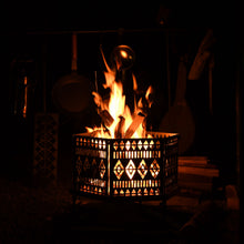 画像をギャラリービューアに読み込む, 組立式焚火台「Dian」(ディアン)/【黒皮鉄】