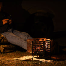 画像をギャラリービューアに読み込む, 組立式焚火台「Dian」(ディアン)/【黒皮鉄】