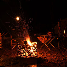 画像をギャラリービューアに読み込む, 組立式焚火台「ken-shuri」(ケンシュリ)/【黒皮鉄】