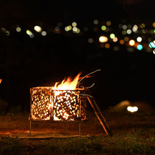 画像をギャラリービューアに読み込む, 組立式焚火台「ken-shuri」(ケンシュリ)/【ステンレス】