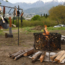 画像をギャラリービューアに読み込む, 組立式焚火台「ken-shuri」(ケンシュリ)/【ステンレス】
