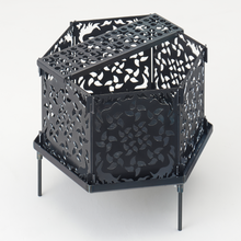 画像をギャラリービューアに読み込む, 組立式焚火台「ken-shuri」(ケンシュリ)/【黒皮鉄】