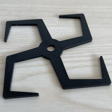 画像をギャラリービューアに読み込む, ken-shuri Hook(ケンシュリフック)/【黒皮鉄メッキ】