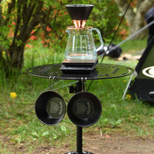 画像をギャラリービューアに読み込む, アルミ丸テーブル天板 JERO改 (ジェロカイ) / 【マットブラック】