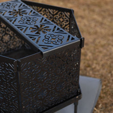 画像をギャラリービューアに読み込む, Rabat(ラバト)専用五徳(ゴトク)/【黒皮鉄】