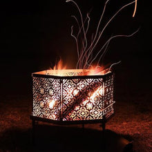 画像をギャラリービューアに読み込む, 組立式焚火台「Rabat」(ラバト)/【黒皮鉄】