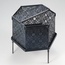 画像をギャラリービューアに読み込む, 組立式焚火台「Rabat」(ラバト)/【黒皮鉄】