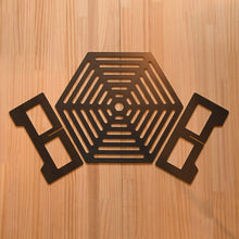 画像をギャラリービューアに読み込む, TaanTable(たーんテーブル)大「ken-shuri」「Shinobi」専用 / 【黒皮鉄】