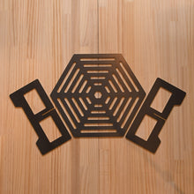 画像をギャラリービューアに読み込む, TaanTable(たーんテーブル) 小「Dian」「Rabat」専用 / 【黒皮鉄】